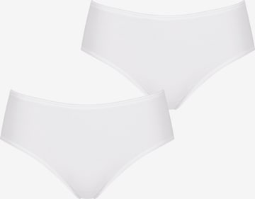 SLOGGI Midislip ' Feel Sensational ' in Weiß: Vorderseite