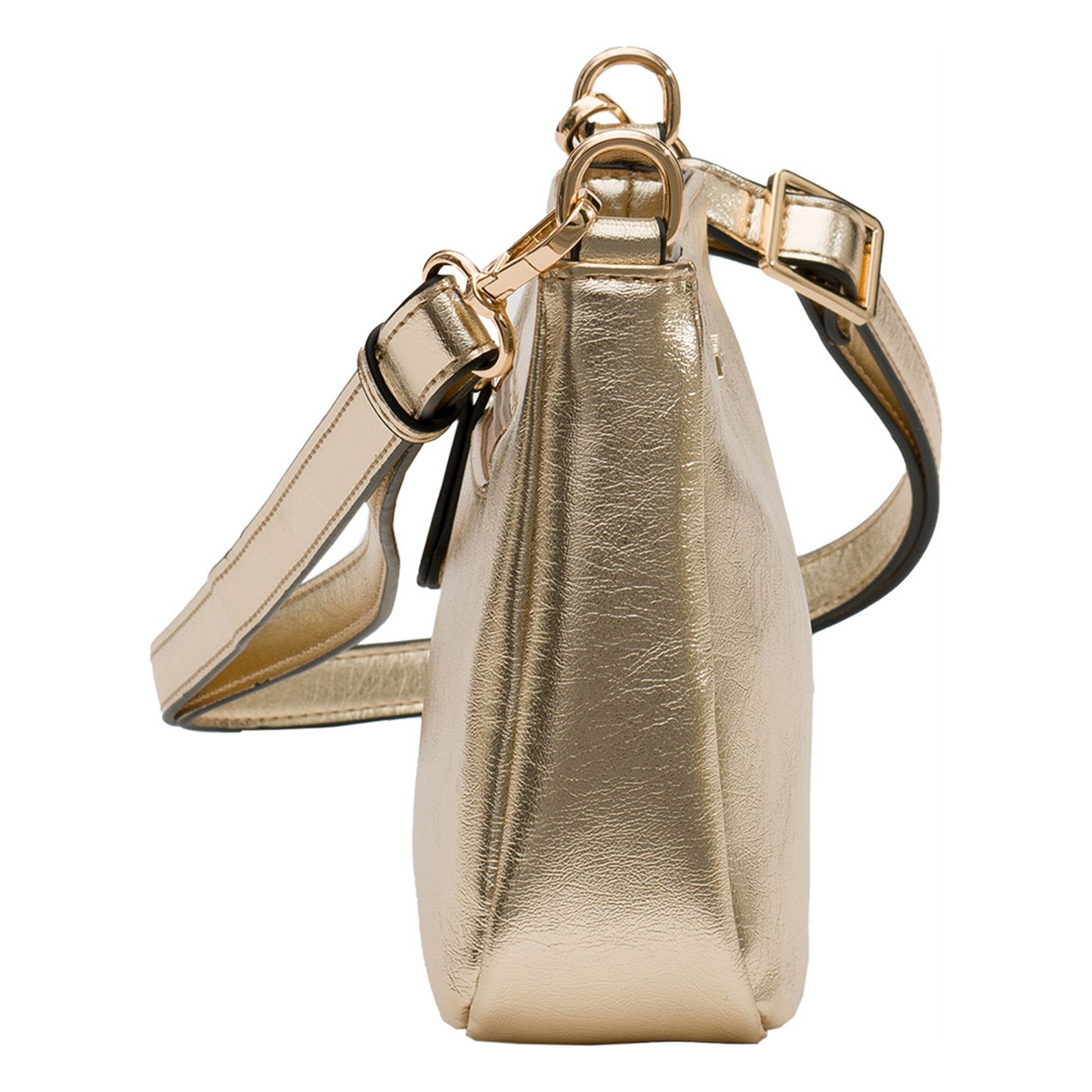 Sac à bandoulière 'Pamela' L.CREDI en or