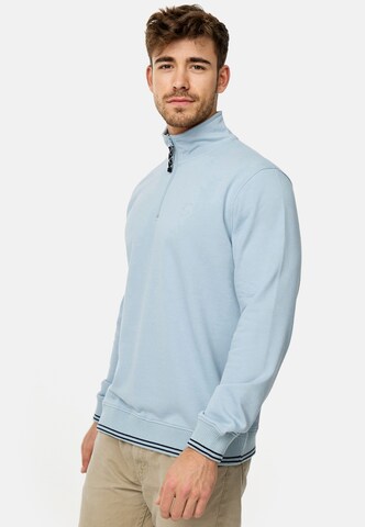 INDICODE JEANS Sweatshirt 'Nate' in Blauw