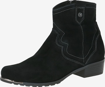 CAPRICE Stiefelette in Schwarz: Vorderseite
