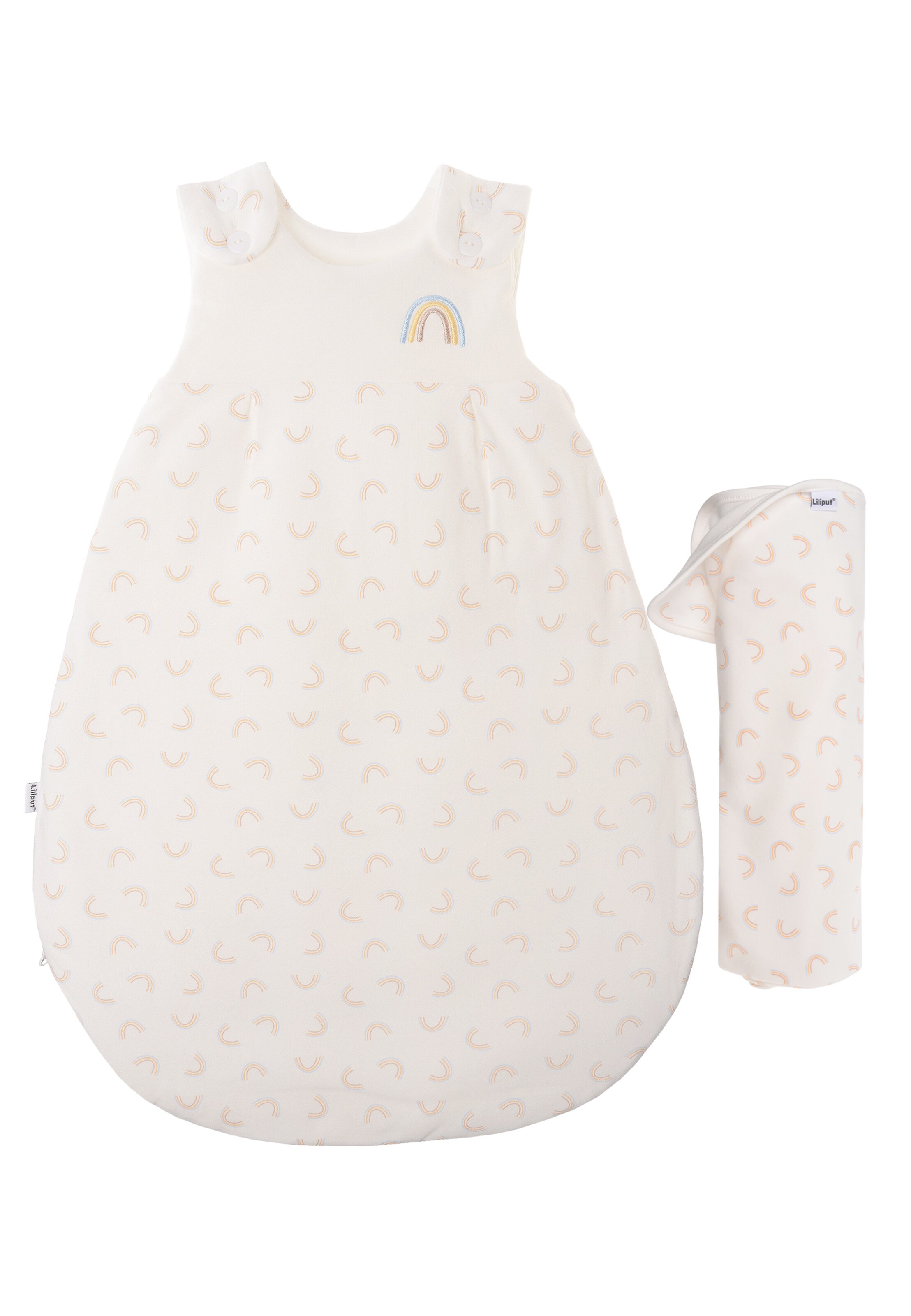 LILIPUT Underwear Set 'Regenbogen' in White: front