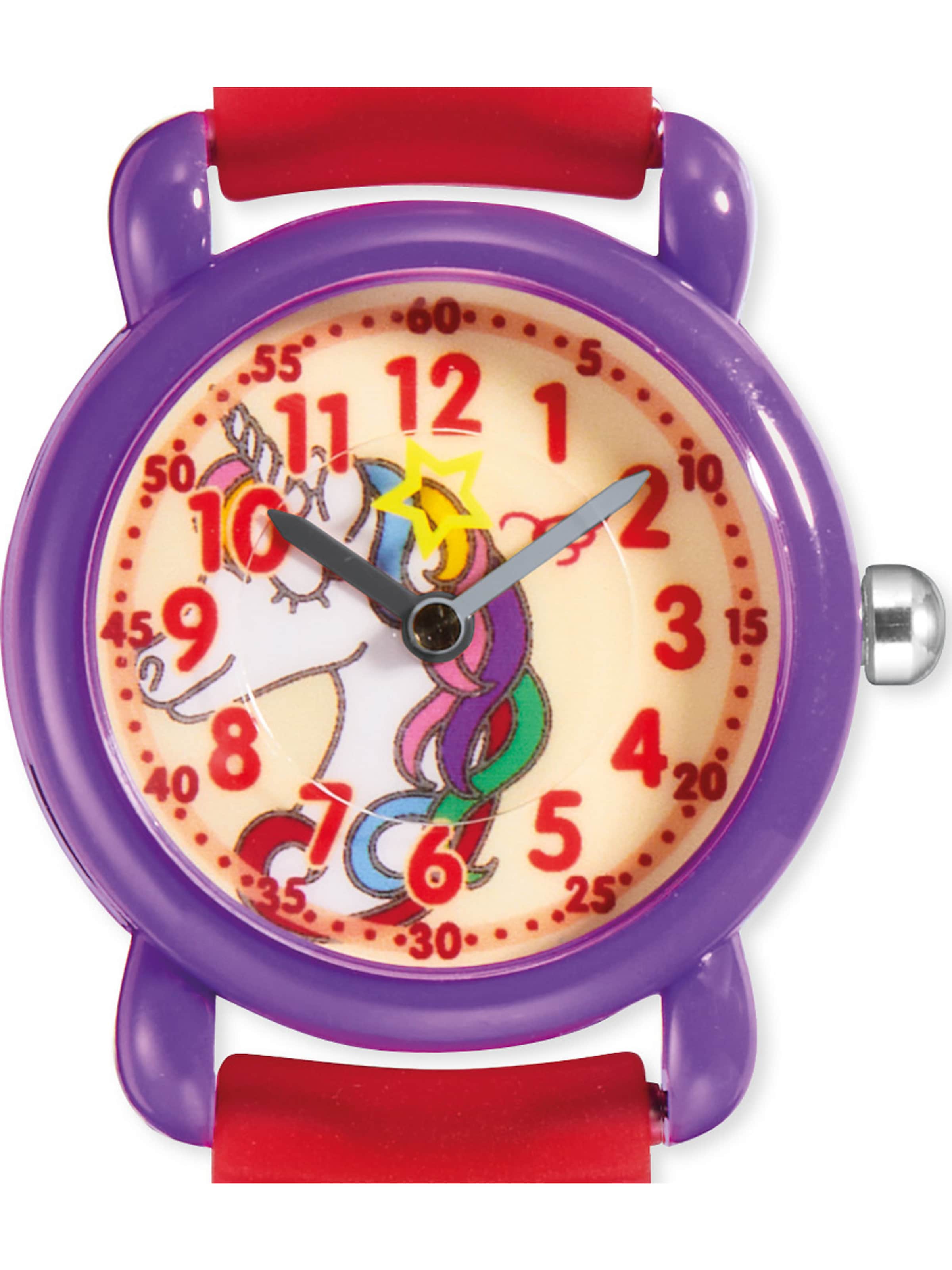 Kinder Teens (Gr. 140-176) Herzengel Uhr in Rot - YK81138 Kinder Teens (Gr. 140-176) Herzengel Uhr in Rot - YK81138