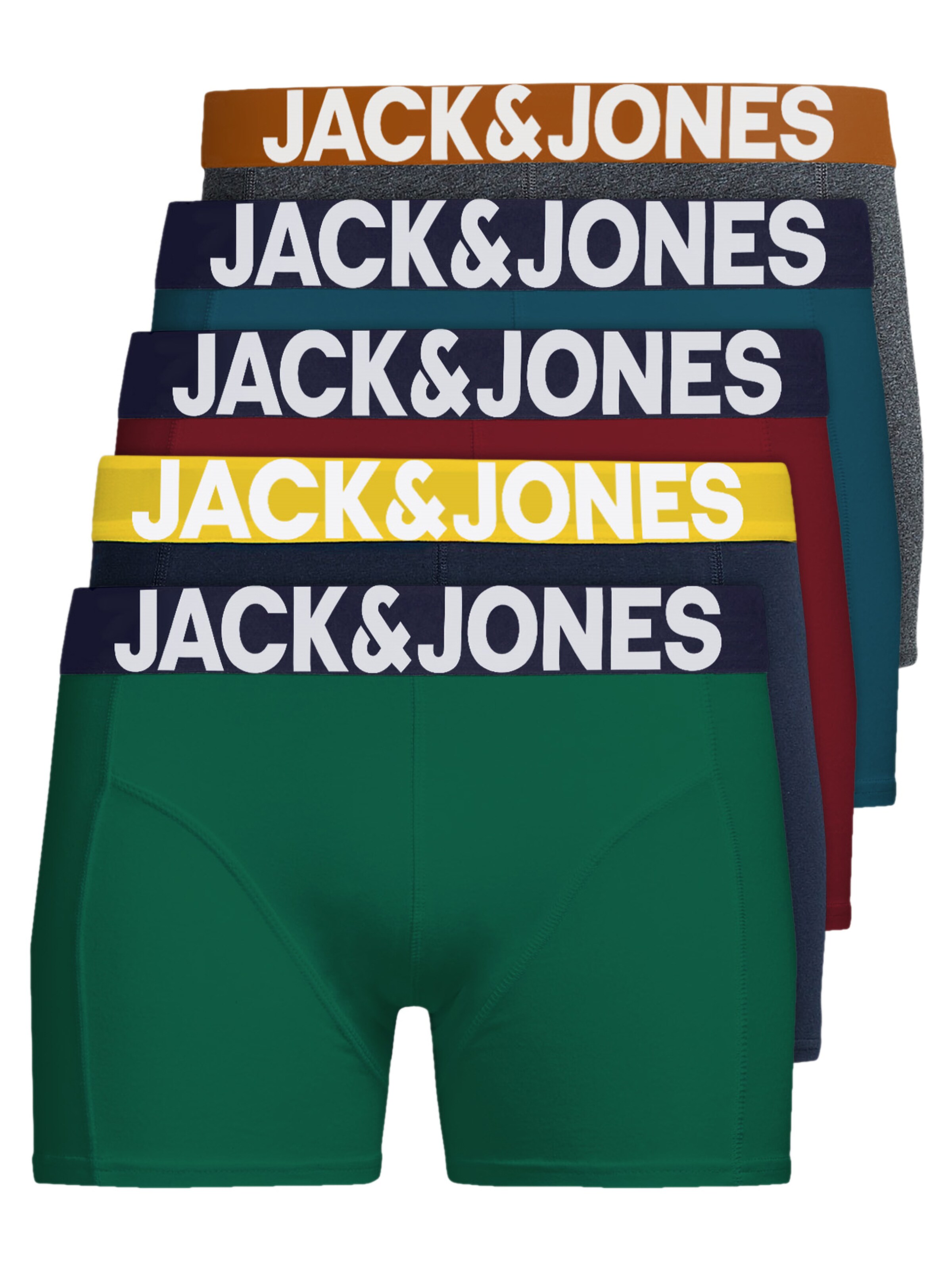 JACK & JONES Boxer shorts 'JJSolid' in Blue: front