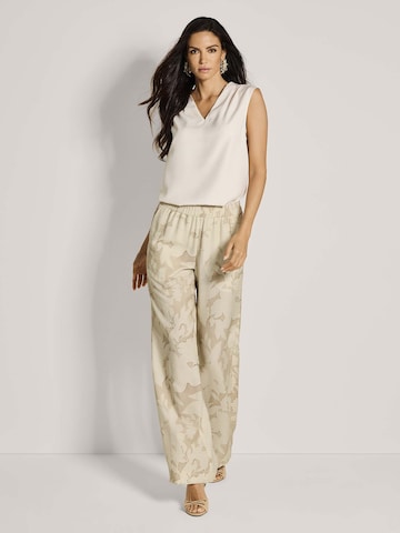 MADELEINE Wide Leg Hose in Weiß