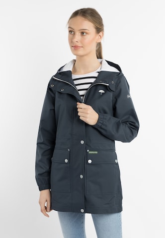 Schmuddelwedda Weatherproof jacket in Blue: front