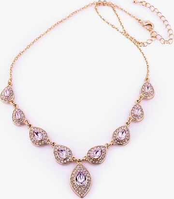 J. Jayz Necklace in Pink: front