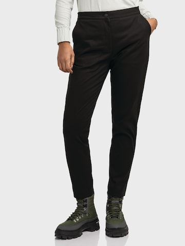 Regular Pantalon outdoor Schöffel en noir : devant