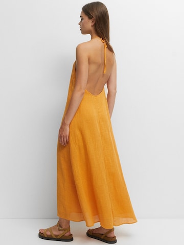 Pull&Bear Kleid in Orange