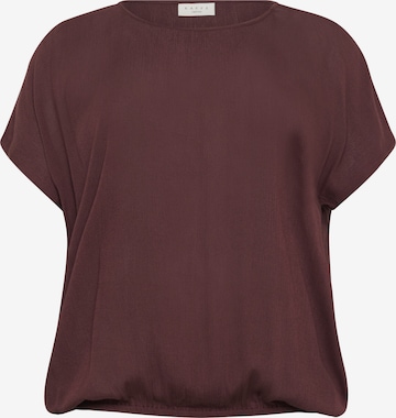 Bluză 'KCAmi' de la KAFFE CURVE pe maro: față