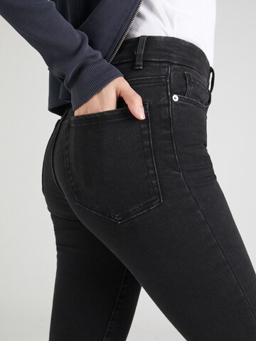 Lindex Slimfit Jeans 'Clara' in Zwart