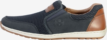 Rieker Instappers in Blauw: voorkant