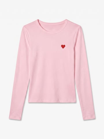 VERO MODA Тениска 'VMCHLOE' в розово: отпред