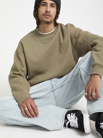Volcom Sweatshirt 'SINGLE STONE' in Green