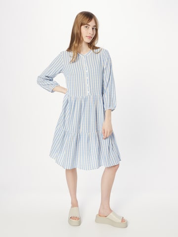 CULTURE Shirt dress 'Noor' in Blue: front