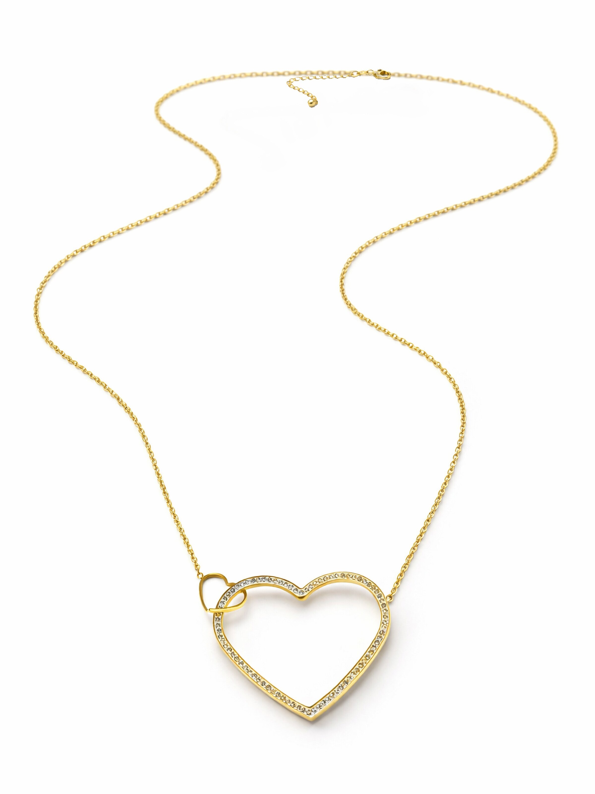 COLLEZIONE ALESSANDRO Necklace 'Lyon' in Gold: front