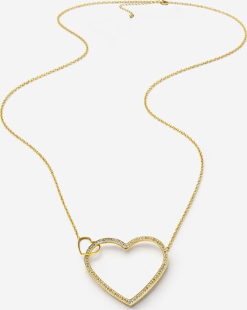 COLLEZIONE ALESSANDRO Necklace 'Lyon' in Gold: front