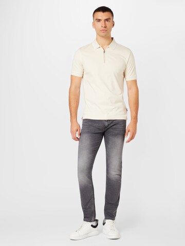 HUGO Slimfit Jeans '734' in Grau