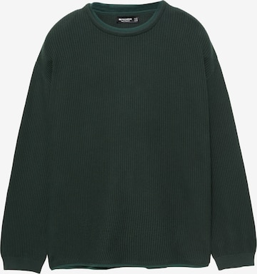 Pulover de la Pull&Bear pe verde: față
