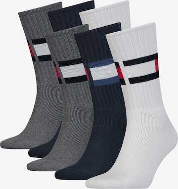 Chaussettes TOMMY HILFIGER en bleu : devant