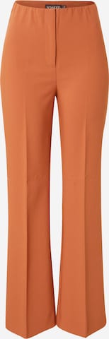 SOAKED IN LUXURY - Pantalón de pinzas 'Corinne' en marrón: frente