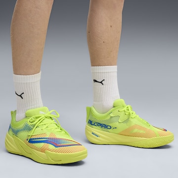 PUMA Sportschoen 'All-Pro Nitro 2' in Geel: voorkant