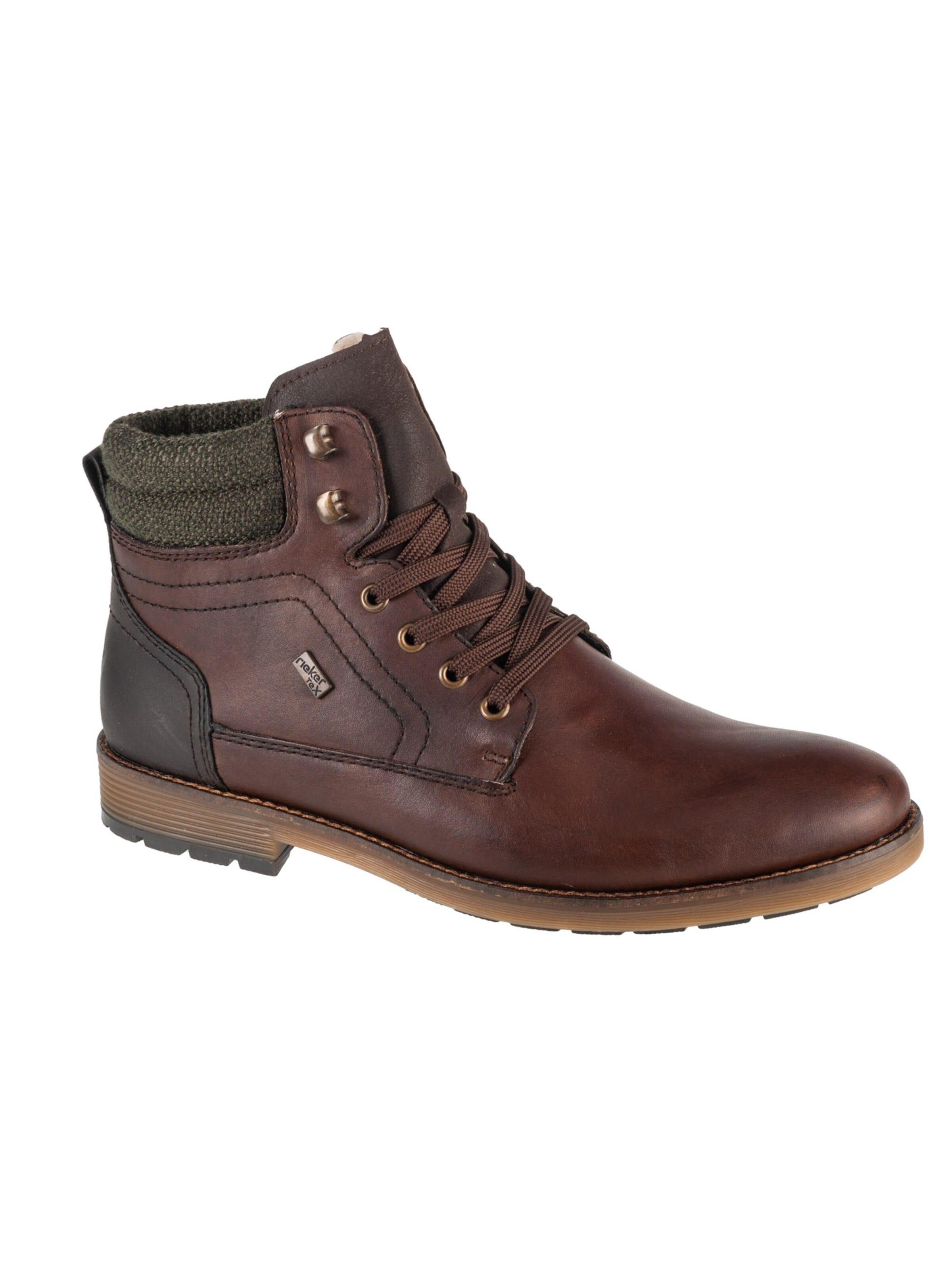 Rieker Lace-up boots 'Rieker Booties F4544' in Brown: front