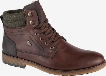 Rieker Lace-up boots 'Rieker Booties F4544' in Brown: front