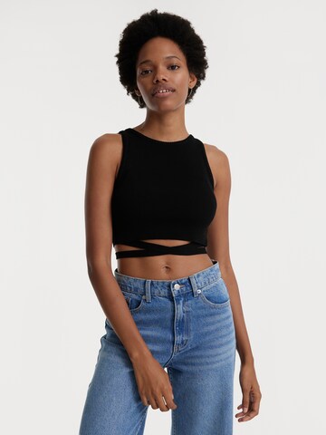 EDITED Top 'Elani' in Black: front