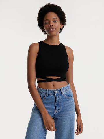 EDITED Top 'Elani' in Black: front