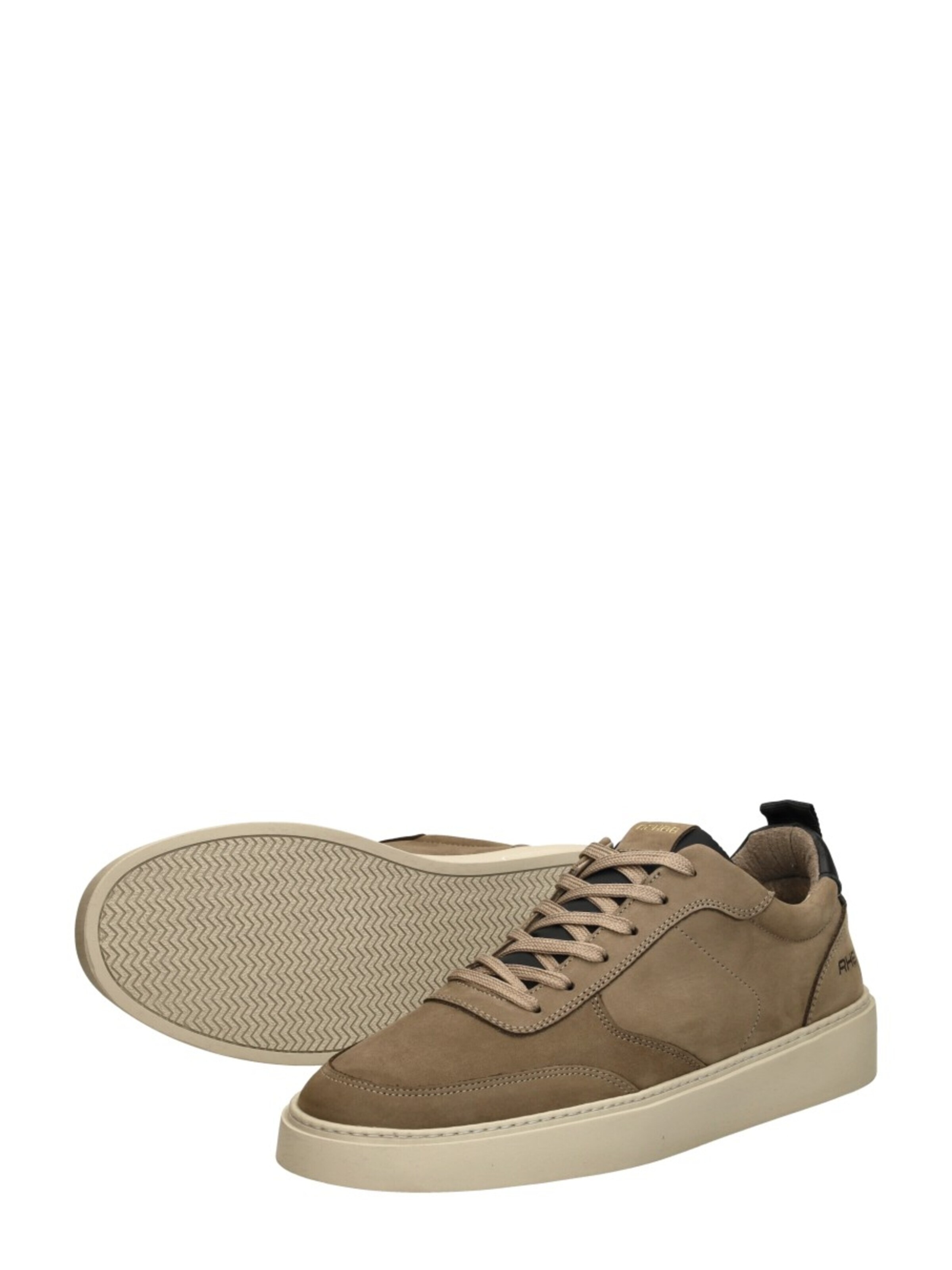 Rehab Lace-up boot 'Oliver Nub' in Beige