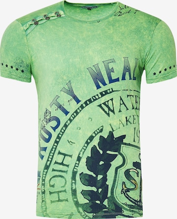 Rusty Neal Shirt in Green: front