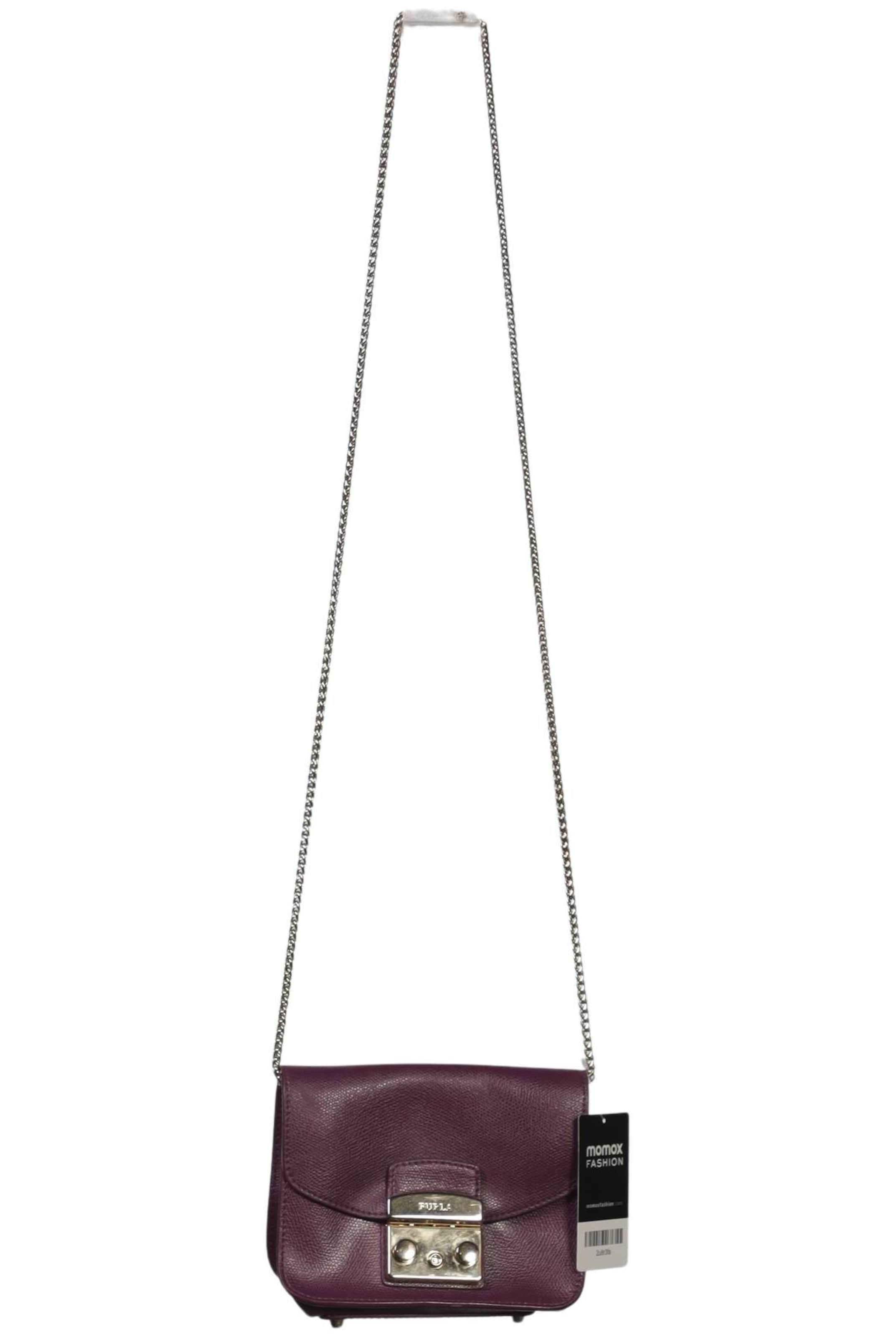 FURLA Handtasche klein Leder One Size in Lila: Vorderseite