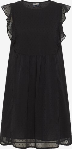 DreiMaster Vintage Kleid in Schwarz: predná strana