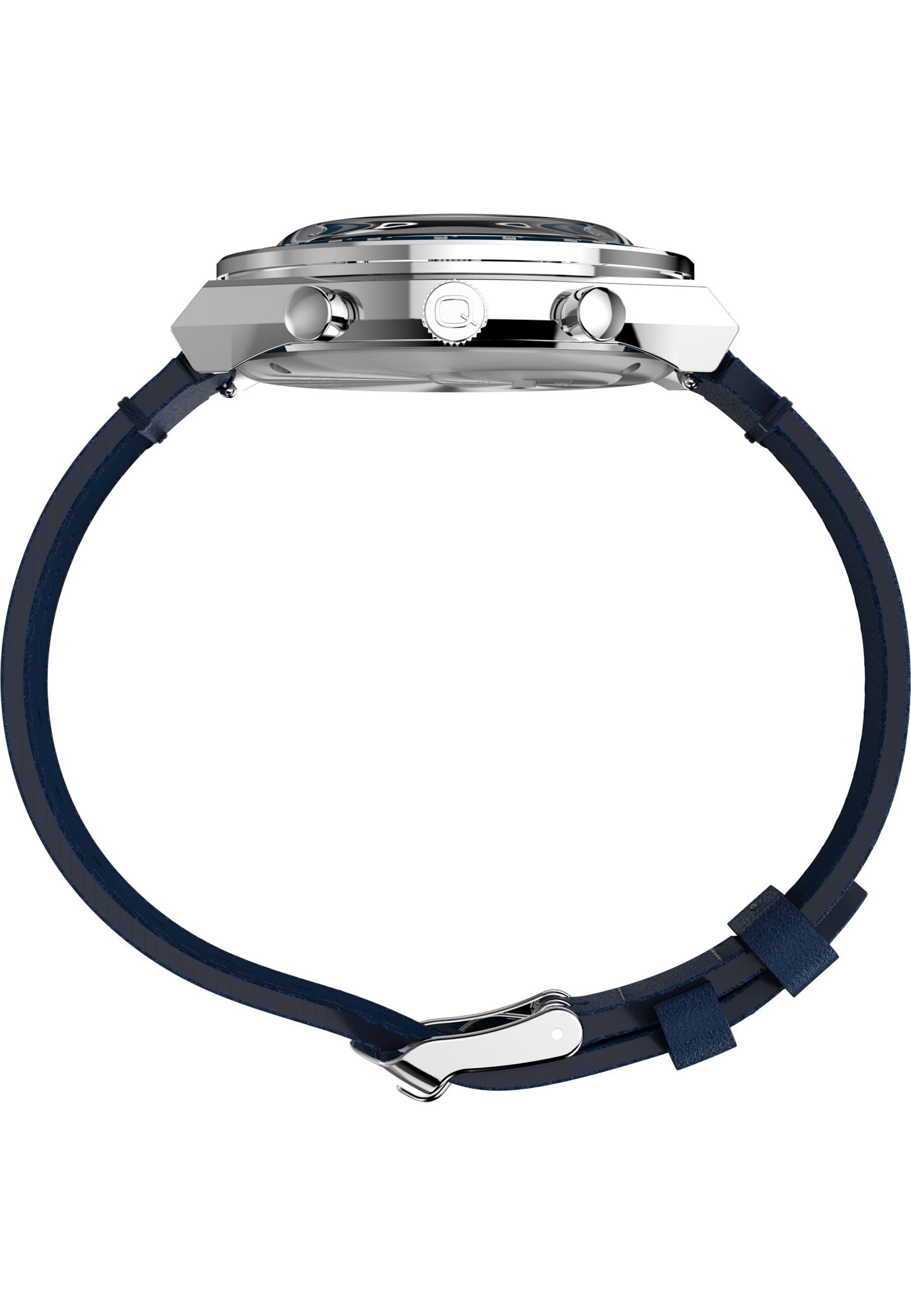 Montre à affichage analogique TIMEX en argent