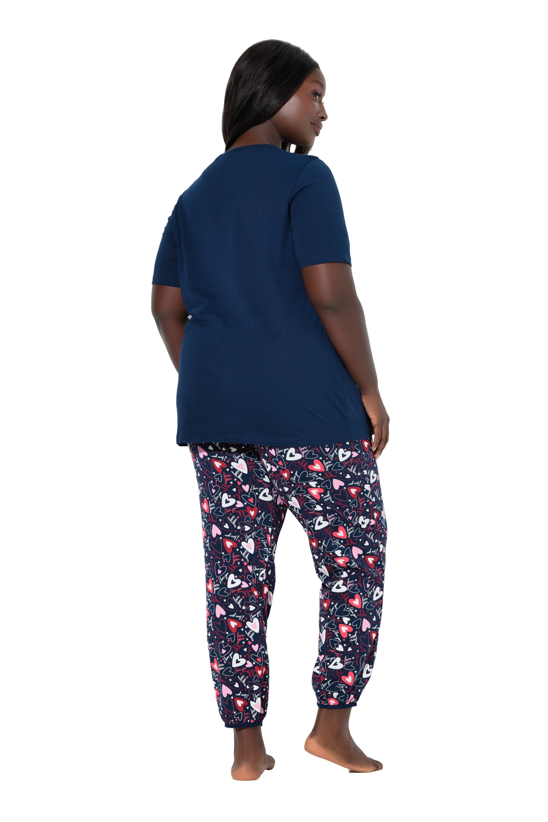 Ulla Popken Pajama in Blue