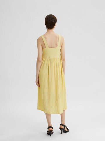 SELECTED FEMME Dress 'Thea' in Yellow