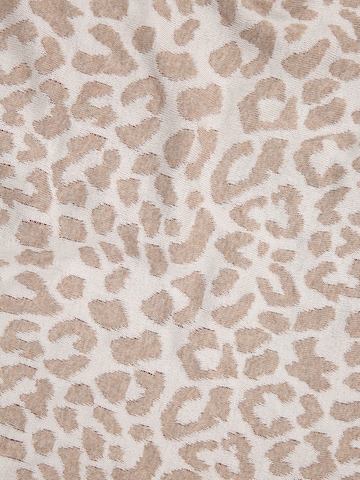 Écharpe Zwillingsherz en beige