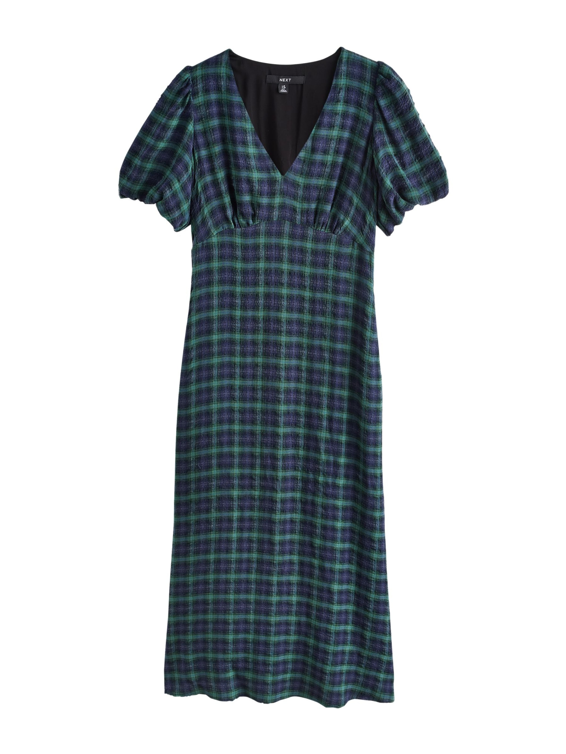 Next Jurk in 32 in de kleur Navy / Groen, Productweergave
