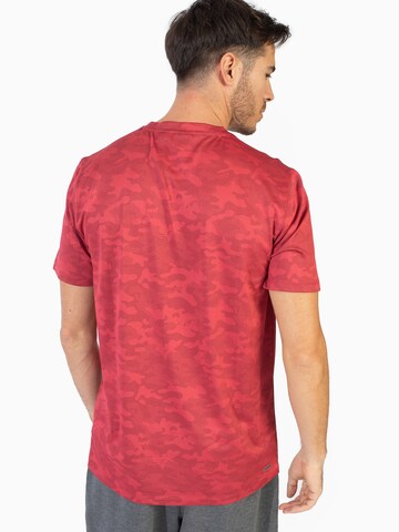 T-Shirt fonctionnel Spyder en rouge