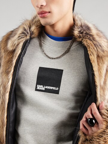 KARL LAGERFELD JEANS - Sweatshirt em cinzento