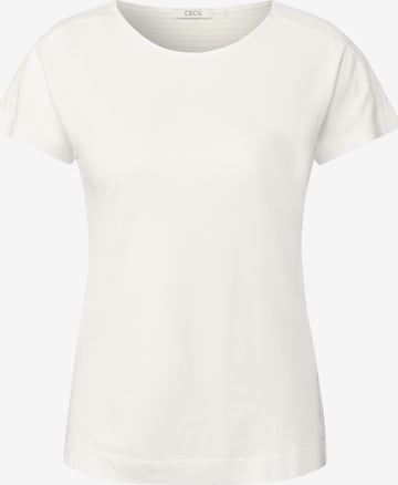 CECIL T-Shirt in Weiß: Vorderseite