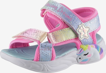 Skechers Kids Sandale 'Unicorn Dreams' in Mischfarben: predná strana