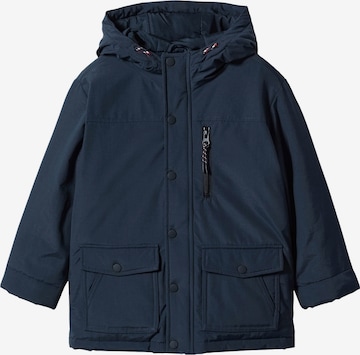 MANGO KIDS Coat 'Pepo' in Blue: front