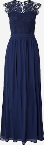 Lipsy Suknia wieczorowa w kolorze niebieski: przód
