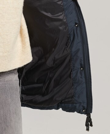 Superdry Winter Coat in Blue