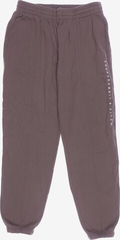 Abercrombie & Fitch Stoffhose L in Braun: predná strana