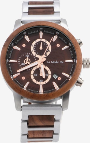 La Moda Me - Reloj analógico 'Watch Timberline' en marrón: frente