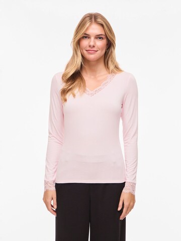 VILA - Camiseta 'VIClura' en rosa: frente