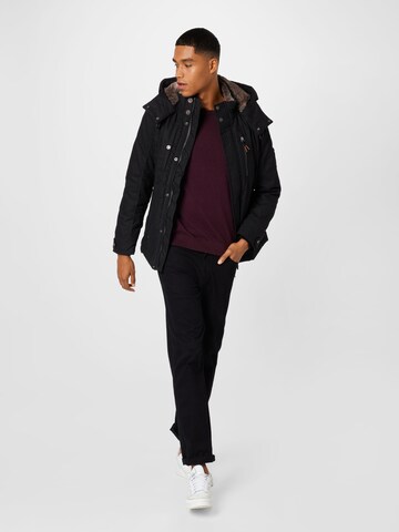 TOM TAILOR Jacke in Schwarz