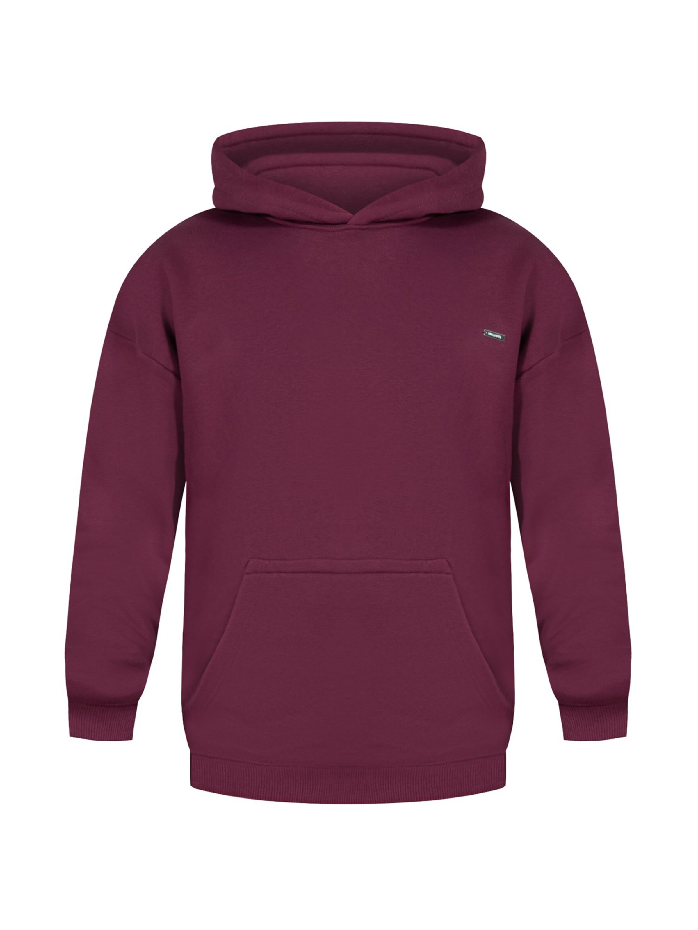 Smilodox Sweatvest ' Dawson ' in Rood: voorkant